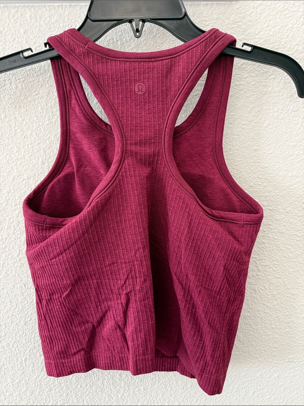 lululemon athletica Ribbed Racerback Tank Top - Berry Plum